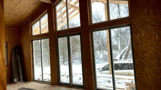 122 m² house built to a custom design, Alferevo village: interior partitions