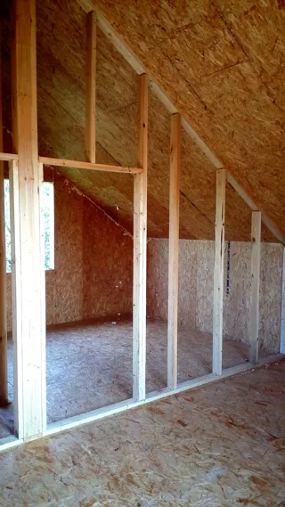 Haus nach Projekt „Gamma“, Gebiet Kostroma: Innenwände