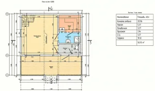 Özel projeli ev, Cherepovets: proje planı