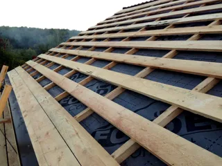 Haus nach Projekt „Alfa“, SNT „Druschba“: Dach