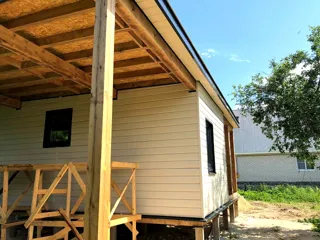 81 m² house built to a custom design, Gumnishchi village: completed house