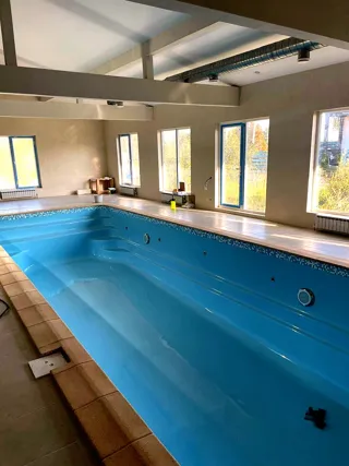 Haus 228 m² nach individuellem Entwurf, Dorf Lunevo: Innenarbeiten