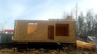 Haus nach Projekt „Orléans“, Gebiet Moskau: Wandmontage