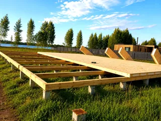 168,61 m² house built to a custom design, Yaroslavl Region: SIP panel floor at level 0