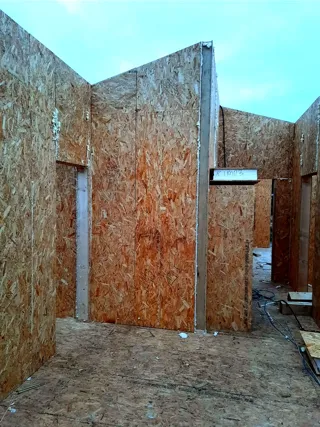 141 m² ev, “Barnhouse 110” projesi, “EKO OZERO” sitesi: duvar montajı