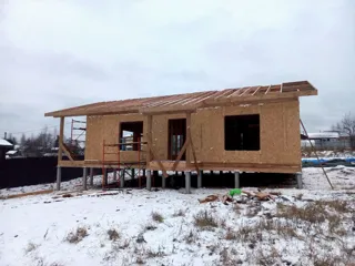 Özel projeye göre 97 m² ev, Ikonnikovo köyü: çatı