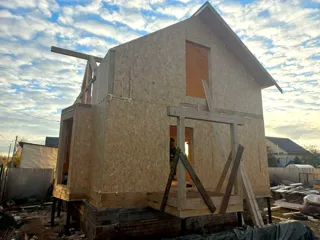 107 m² house, custom design, Shuya: second floor and attic floor
