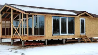 House based on the “Chalet-100 2150” design, Ivanovo Region