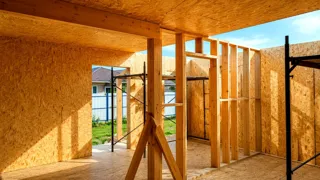 Haus 58,41 m² nach individuellem Projekt, Gebiet Moskau: Trennwände