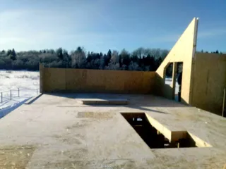Haus nach individuellem Entwurf, Dorf Ivanovskoe: Wandmontage