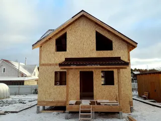 Haus nach Projekt „Elisej“, Region Wologda