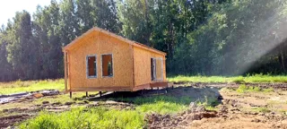 Özel projeye göre 53,5 m² ev, Leningrad bölgesi: tamamlanmış ev