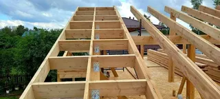 Haus 112,5 m² nach individuellem Projekt, Ivanovo: Dach