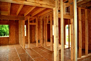 Haus nach Projekt „Sokol - 2“, Dorf Krivtsovo: Innenwände