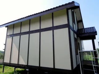 House based on the “Mechta pl.1” design, Yaroslavl Region: completed house