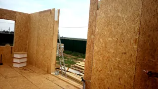 Haus nach Projekt „Dobrynja“, Kostroma: Wandmontage