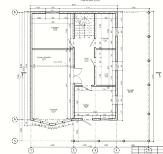 Haus 188 m² nach individuellem Projekt, Dorf Ivanovskoe: Projektgrundriss