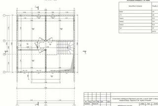 Haus 142 m², individuelles Projekt, Siedlung „Fontainebleau“: Grundriss des Projekts