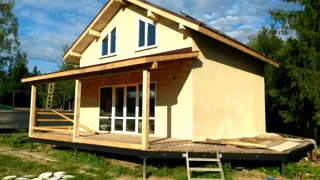 House based on the “Briz” design, Ivanovo Region: completed house