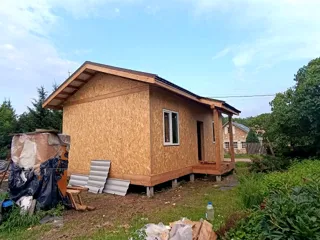 Eingeschossiges Haus nach Projekt „Wiwat“, Rostow Welikij: fertiges Haus