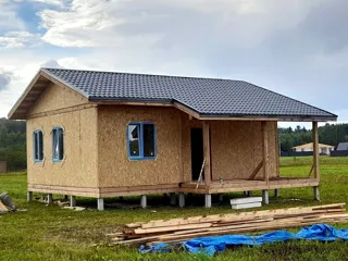 Özel projeli ev, Kryukovo köyü: tamamlanmış yapı