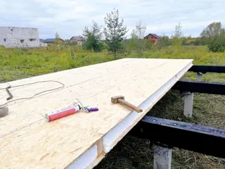 “Yaroslavl” projeli ev, “Levil” konut sitesi: 0 kotunda SIP panel zemin