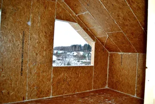 “Vdohnovenie” projeli ev, Yaroslavl bölgesi: iç bölme duvarları