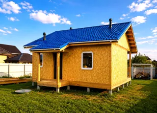Haus 58,41 m² nach individuellem Projekt, Gebiet Moskau: Dach