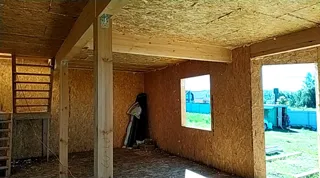 Haus nach individuellem Projekt, Siedlung Sadovyy: Trennwände