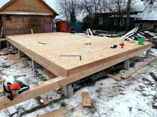Haus nach Projekt „Mistika - S2.8“, Siedlung Nekrasovskoe: SIP-Boden auf Höhe 0