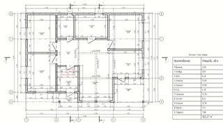 Custom-design house, Svetloe village: project floor plan
