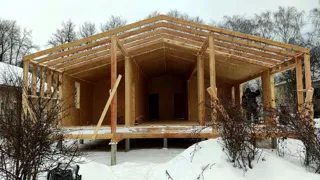 Haus nach Projekt „Barnhouse 110“, Ivanovo: Fertiges Haus