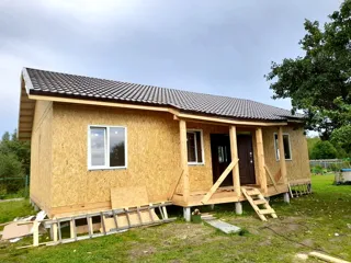 Haus 111 m², Projekt „Wiktorija“, SNT „Isanino“: fertiges Haus