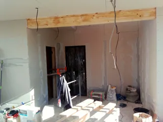 Haus, Projekt „Musterhaus“, Yaroslavl: Innenarbeiten