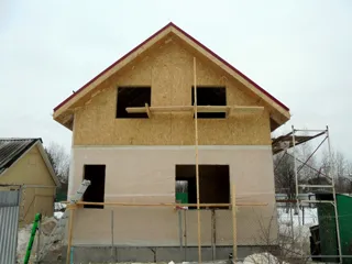 “Naslajdenie” projesine göre ev, Orekhovo-Zuevo: duvar montajı