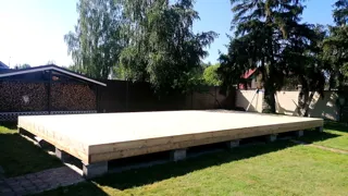 Haus 56 m² nach individuellem Projekt, Dorf Kleshchevo: SIP-Boden auf Höhe 0