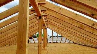 Haus nach individuellem Entwurf, Dorf Troitsko-Nikolskoe: Dach