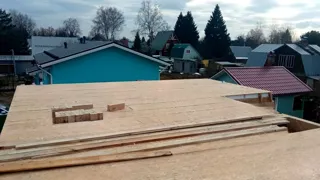 Haus 102 m² nach Projekt „Randevu - E2.8“, Gartengemeinschaft SNT „Sputnik“: Dach