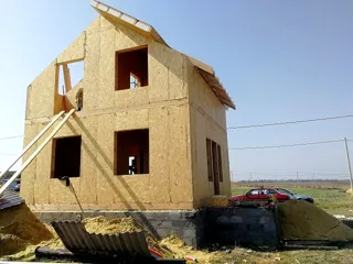 Garage, “Solo + garage” design, Belgorod Region: wall assembly