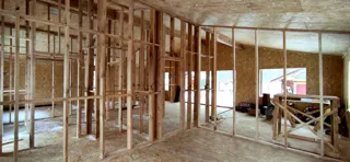 Haus 147 m², Projekt „Eger“, Siedlung Sosny: Innenwände
