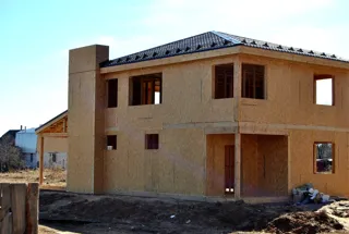 Haus nach Projekt „Sews“, Dorf Koltsovo: Dach