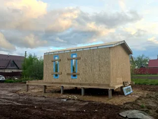 House, “Barnhouse 33” design, Novonikolskoe village: roofing
