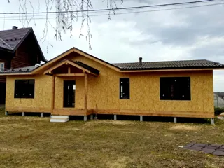 Haus nach Projekt „Arizona mini“, Gebiet Kostroma: Fertiges Haus