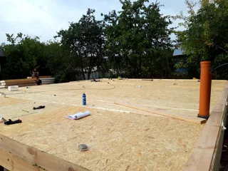 Haus 138 m² nach individuellem Projekt, Kostroma: SIP-Boden auf Höhe 0