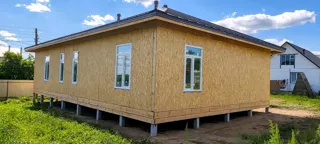 129,55 m² house built to a custom design, Kostroma Region: completed house