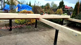 Haus nach Projekt „Mistika - E2.8“, Gartengemeinschaft SNT „Poljuschko“: Boden aus SIP-Paneelen auf Höhe 0