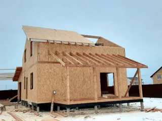 Custom-design house, Kostroma: roofing