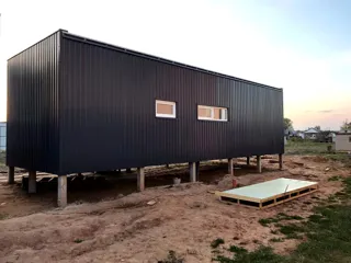 “Ochag” projesine göre ev, Nijniy Novgorod bölgesi: tamamlanmış ev