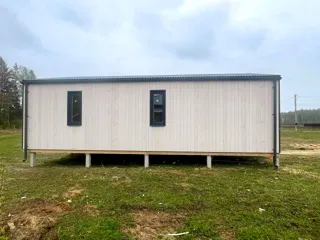 Haus nach Projekt „Barnhouse 45“, Gebiet Iwanowo: Fertiges Haus