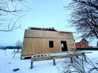 Haus 163 m², individuelles Projekt, Dorf Turabevo: Obergeschoss und Dachgeschoss